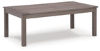 Hillside Barn Outdoor Coffee Table - Bill's Discount Center (Bradenton, FL)