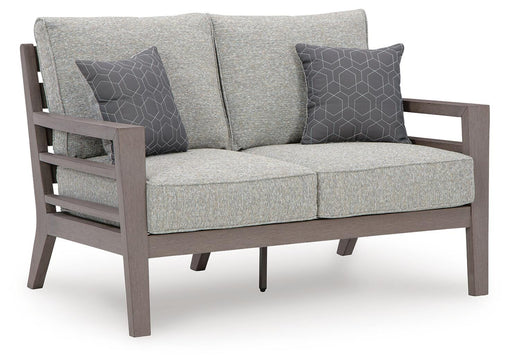 Hillside Barn Outdoor Loveseat with Cushion - Bill's Discount Center (Bradenton, FL)