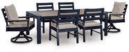 East Beach Outdoor Dining Set - Bill's Discount Center (Bradenton, FL)