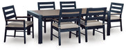 East Beach Outdoor Dining Set - Bill's Discount Center (Bradenton, FL)
