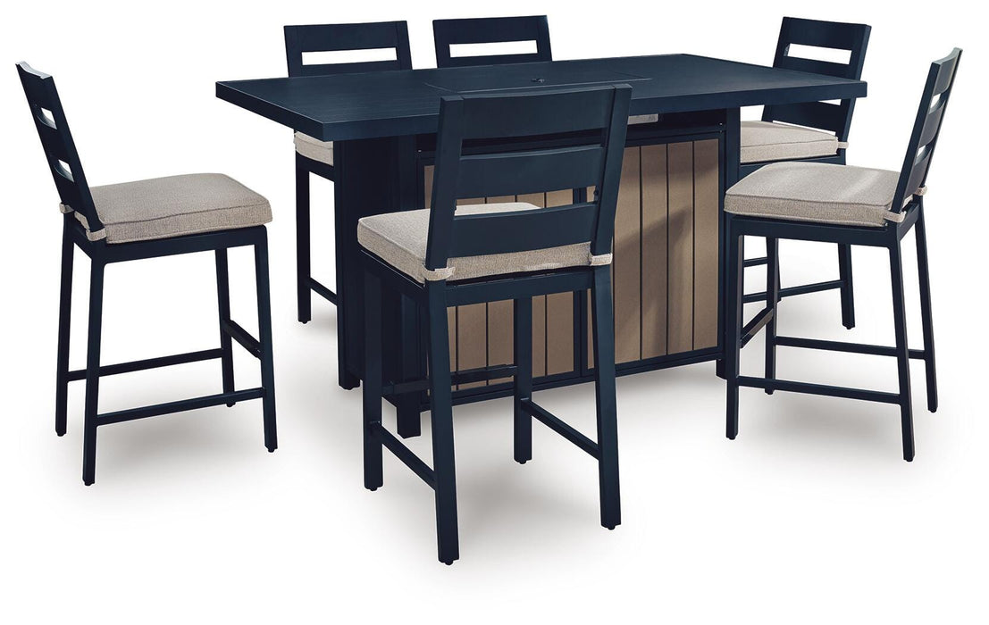 East Beach Outdoor Dining Set - Bill's Discount Center (Bradenton, FL)