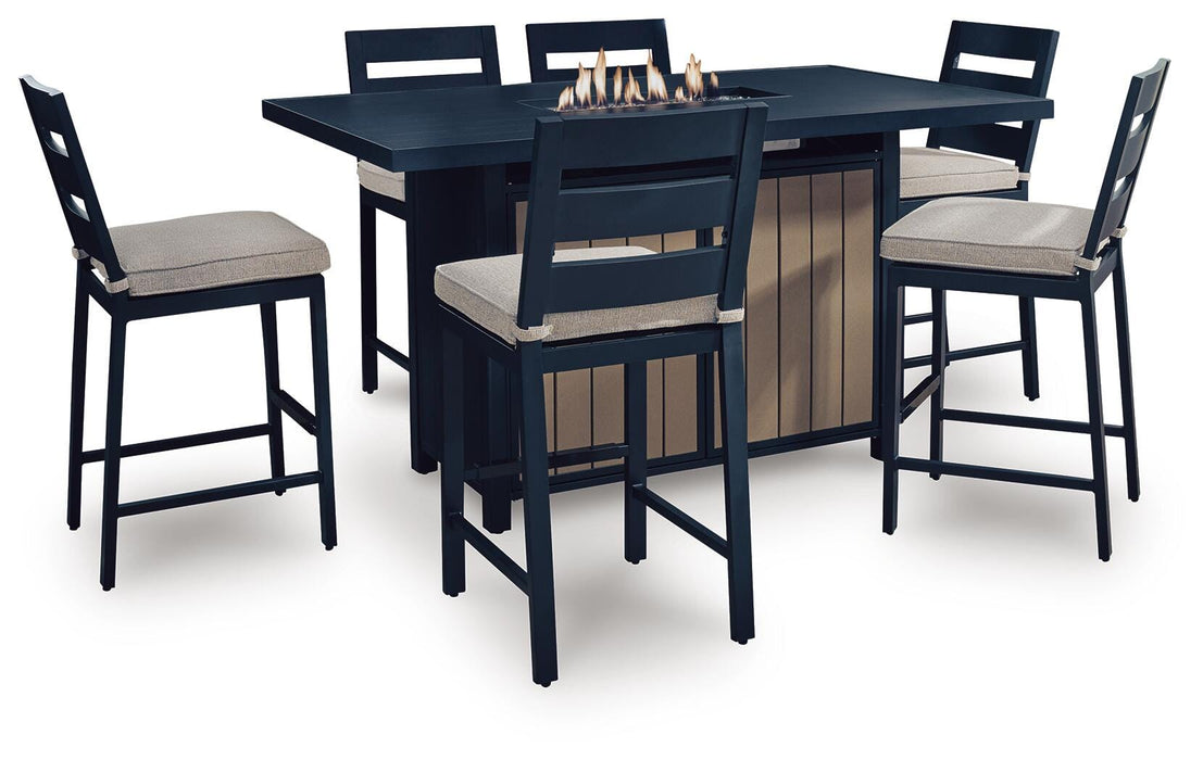 East Beach Outdoor Dining Set - Bill's Discount Center (Bradenton, FL)