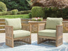 Serena Shores Outdoor Lounge Chair (Set of 2) - Bill's Discount Center (Bradenton, FL)