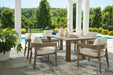 Serene Bay Outdoor Dining Set - Bill's Discount Center (Bradenton, FL)
