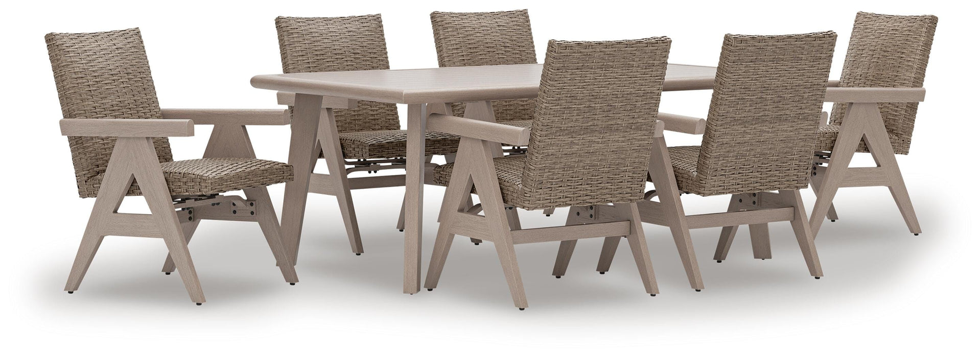Cliff Trails Outdoor Dining Set - Bill's Discount Center (Bradenton, FL)