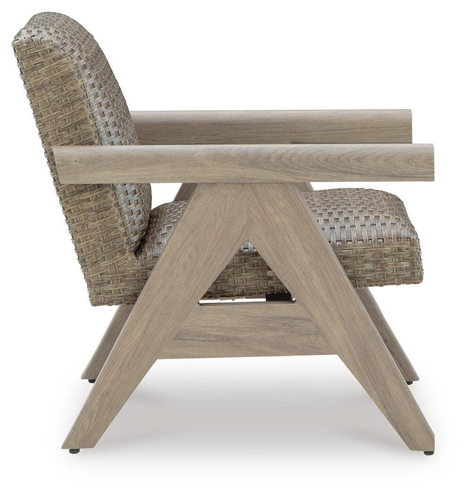 Cliff Trails Outdoor Rocking Lounge Chair - Bill's Discount Center (Bradenton, FL)