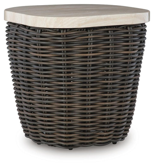 Kimora Outdoor End Table - Bill's Discount Center (Bradenton, FL)