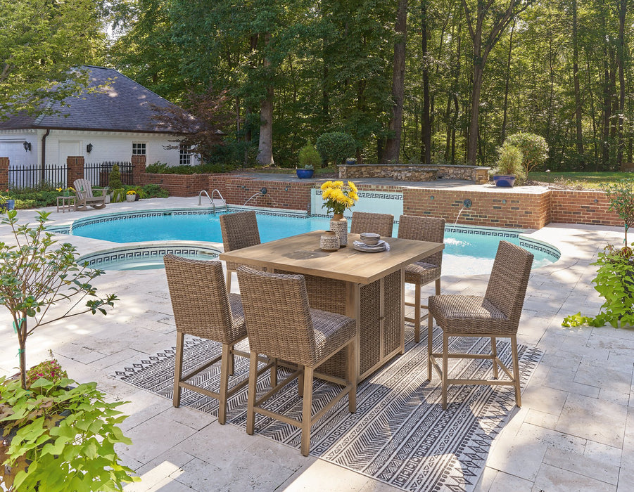 Walton Bridge Outdoor Dining Set - Bill's Discount Center (Bradenton, FL)