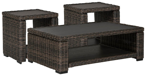 Grasson Lane Outdoor Occasional Table Set - Bill's Discount Center (Bradenton, FL)