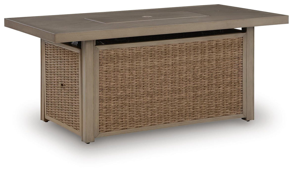 Laguna Heights Outdoor Fire Pit Table - Bill's Discount Center (Bradenton, FL)
