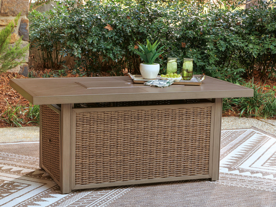 Laguna Heights Outdoor Fire Pit Table - Bill's Discount Center (Bradenton, FL)