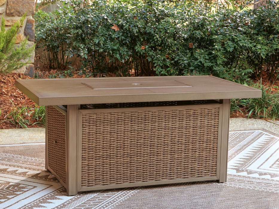 Laguna Heights Outdoor Fire Pit Table - Bill's Discount Center (Bradenton, FL)