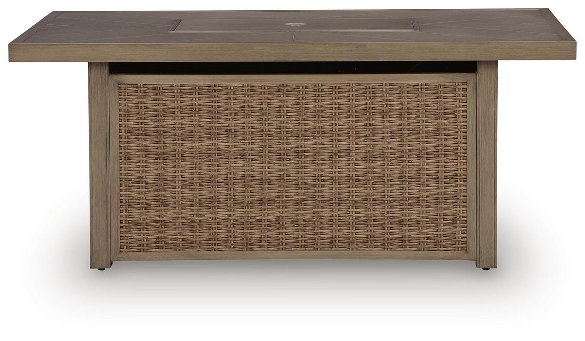 Laguna Heights Outdoor Fire Pit Table - Bill's Discount Center (Bradenton, FL)