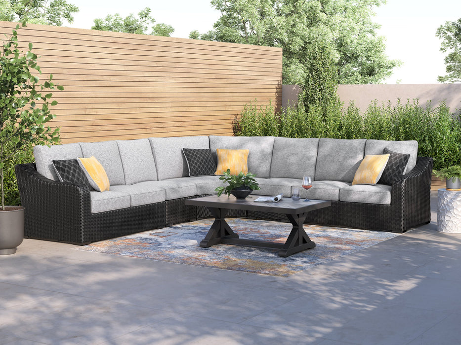 Beachcroft Outdoor Sectional - Bill's Discount Center (Bradenton, FL)