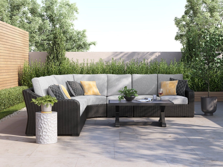 Beachcroft Outdoor Sectional - Bill's Discount Center (Bradenton, FL)