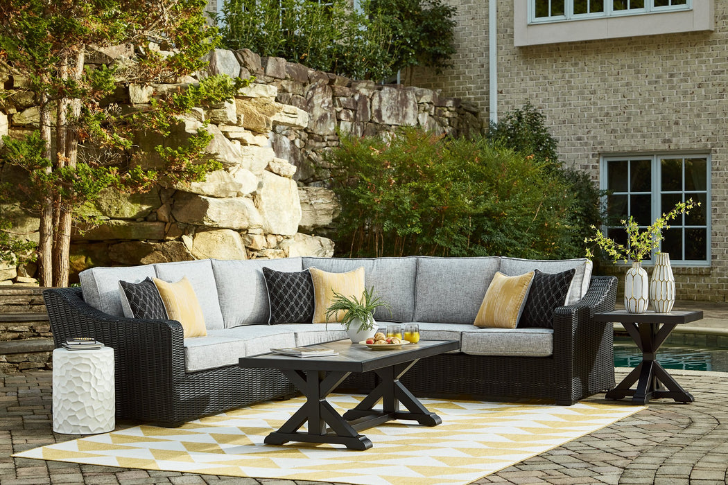 Beachcroft Outdoor Sectional - Bill's Discount Center (Bradenton, FL)