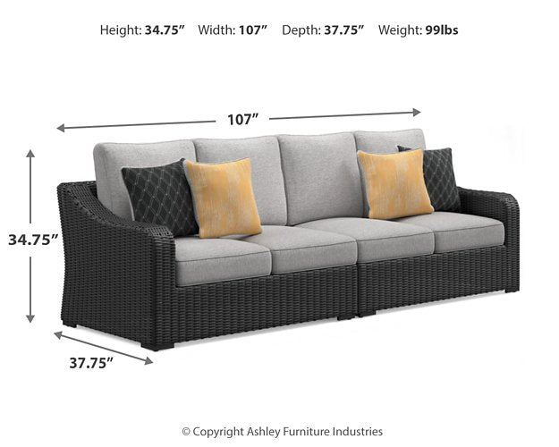 Beachcroft Outdoor Sectional - Bill's Discount Center (Bradenton, FL)