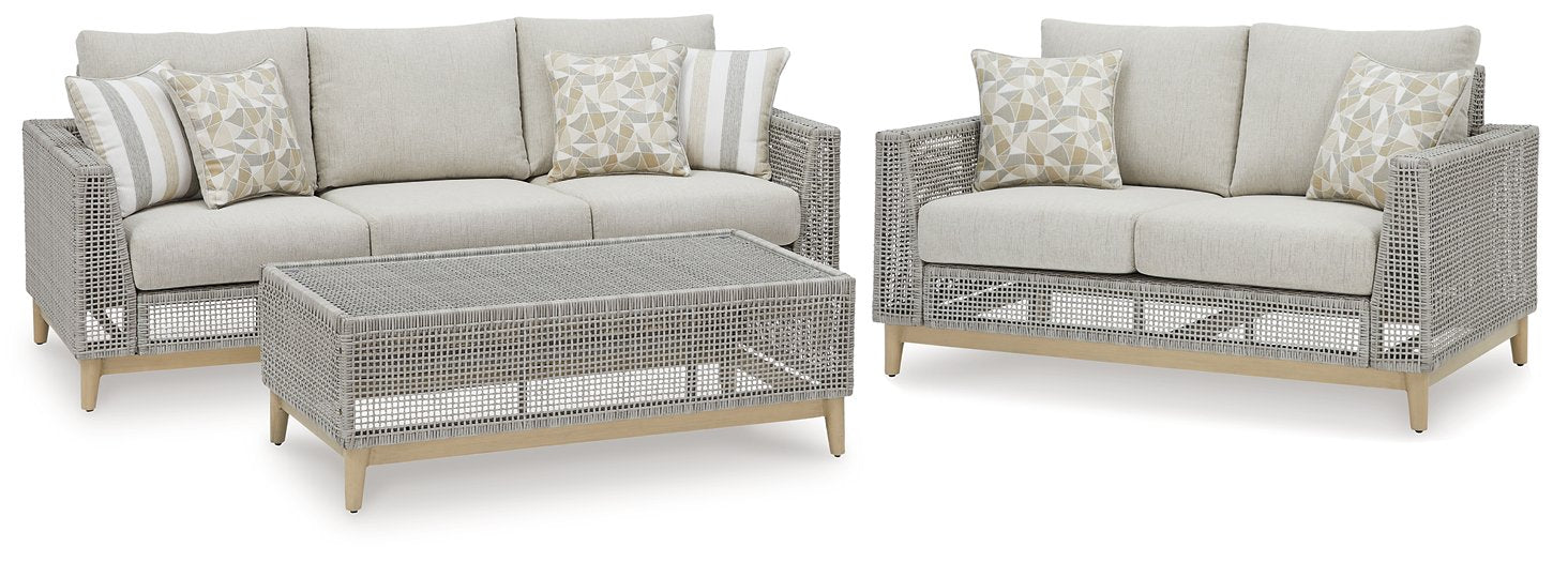 Seton Creek Outdoor Seating Set - Bill's Discount Center (Bradenton, FL)