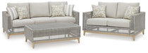 Seton Creek Outdoor Seating Set - Bill's Discount Center (Bradenton, FL)