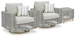 Seton Creek Outdoor Seating Set - Bill's Discount Center (Bradenton, FL)
