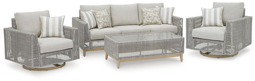 Seton Creek Outdoor Upholstery Set - Bill's Discount Center (Bradenton, FL)