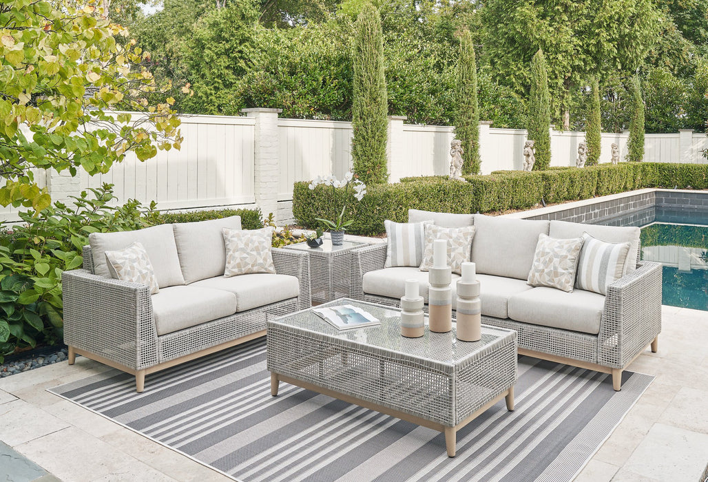 Seton Creek Outdoor Seating Set - Bill's Discount Center (Bradenton, FL)
