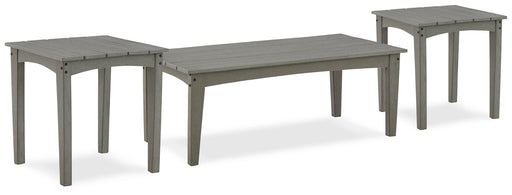 Visola Outdoor Occasional Table Set - Bill's Discount Center (Bradenton, FL)