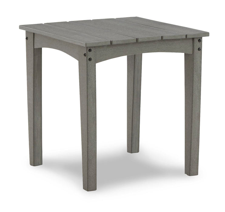 Visola Outdoor Adirondack Chair Set with End Table - Bill's Discount Center (Bradenton, FL)