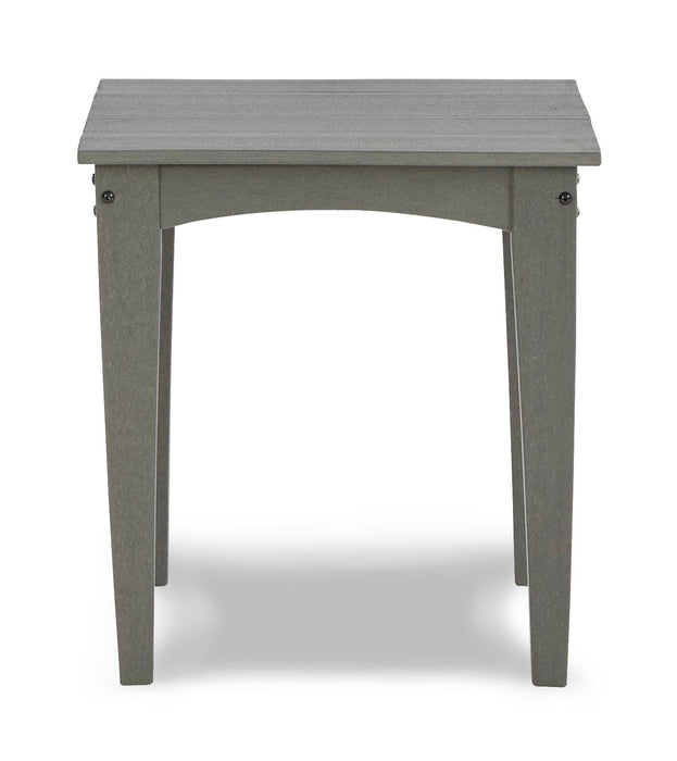 Visola Outdoor Adirondack Chair Set with End Table - Bill's Discount Center (Bradenton, FL)