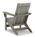 Visola Outdoor Adirondack Chair Set with End Table - Bill's Discount Center (Bradenton, FL)