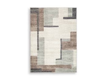 Larkport Washable Area Rug - Bill's Discount Center (Bradenton, FL)