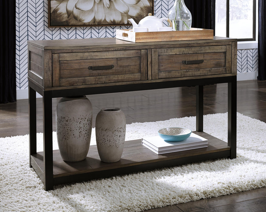 Johurst Sofa/Console Table - Bill's Discount Center (Bradenton, FL)