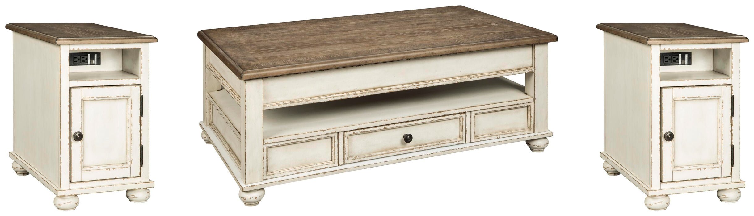 Realyn Occasional Table Set - Bill's Discount Center (Bradenton, FL)