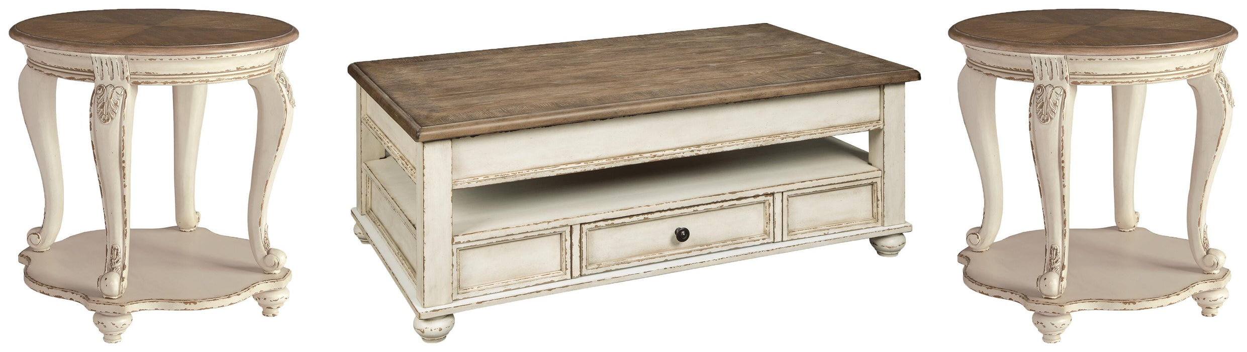 Realyn Occasional Table Set - Bill's Discount Center (Bradenton, FL)