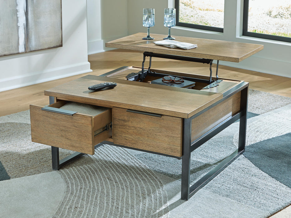 Montia Lift-Top Coffee Table - Bill's Discount Center (Bradenton, FL)