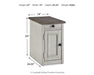 Bolanburg Chairside End Table with USB Ports & Outlets - Bill's Discount Center (Bradenton, FL)