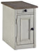 Bolanburg Chairside End Table with USB Ports & Outlets - Bill's Discount Center (Bradenton, FL)