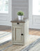 Bolanburg Chairside End Table with USB Ports & Outlets - Bill's Discount Center (Bradenton, FL)