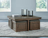 Boardernest Coffee Table with 4 Stools - Bill's Discount Center (Bradenton, FL)