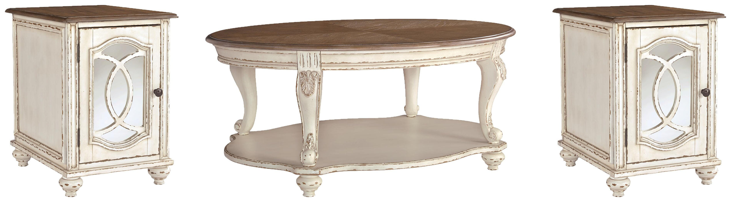 Realyn Occasional Table Set - Bill's Discount Center (Bradenton, FL)