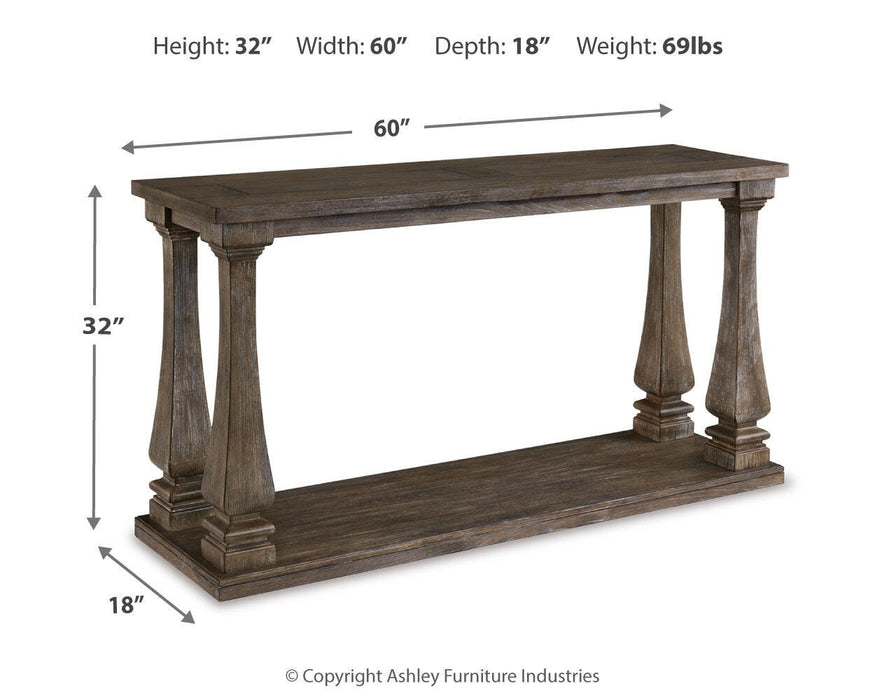 Johnelle Sofa Table - Bill's Discount Center (Bradenton, FL)
