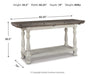 Havalance Sofa/Console Table - Bill's Discount Center (Bradenton, FL)