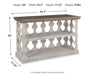 Havalance Sofa/Console Table - Bill's Discount Center (Bradenton, FL)