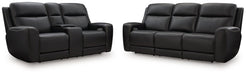 5Z-Comfort Power Reclining Living Room Set - Bill's Discount Center (Bradenton, FL)