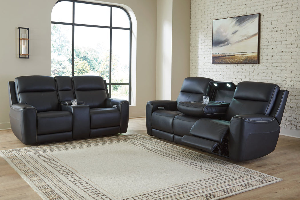5Z-Comfort Power Reclining Living Room Set - Bill's Discount Center (Bradenton, FL)