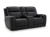 5Z-Relaxation Power Reclining Loveseat with Console - Bill's Discount Center (Bradenton, FL)