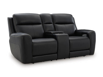 5Z-Relaxation Power Reclining Loveseat with Console - Bill's Discount Center (Bradenton, FL)