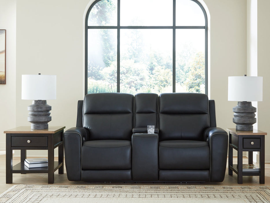 5Z-Relaxation Power Reclining Loveseat with Console - Bill's Discount Center (Bradenton, FL)