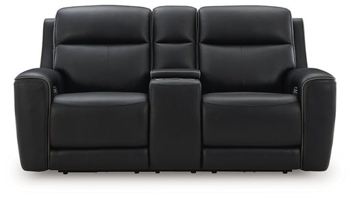 5Z-Relaxation Power Reclining Loveseat with Console - Bill's Discount Center (Bradenton, FL)