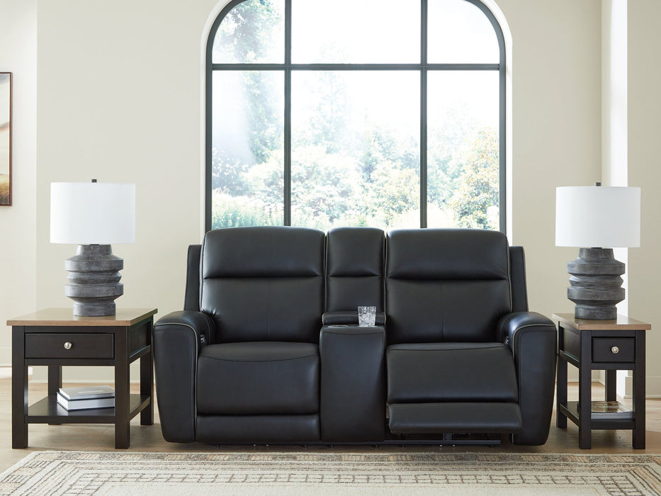 5Z-Relaxation Power Reclining Loveseat with Console - Bill's Discount Center (Bradenton, FL)